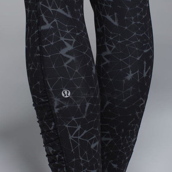 Lululemon Speed Tight III Star Crushed Black 6 - Picture 8 of 8